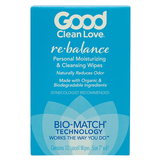 Rebalance Wipes - 12 ct box